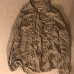 American Eagle utility button up